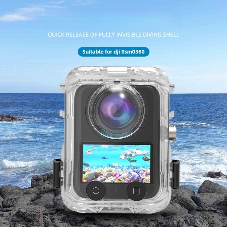Accesorios para estuches protectores impermeables de liberación rápida para buceo totalmente invisibles, Quick-Release Waterproof Case