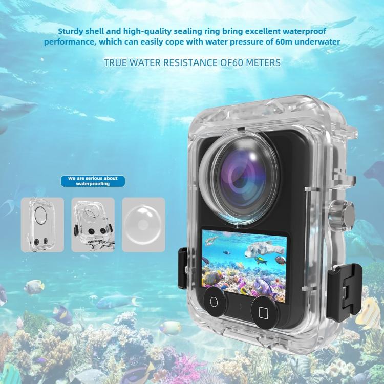 Accesorios para estuches protectores impermeables de liberación rápida para buceo totalmente invisibles, Quick-Release Waterproof Case