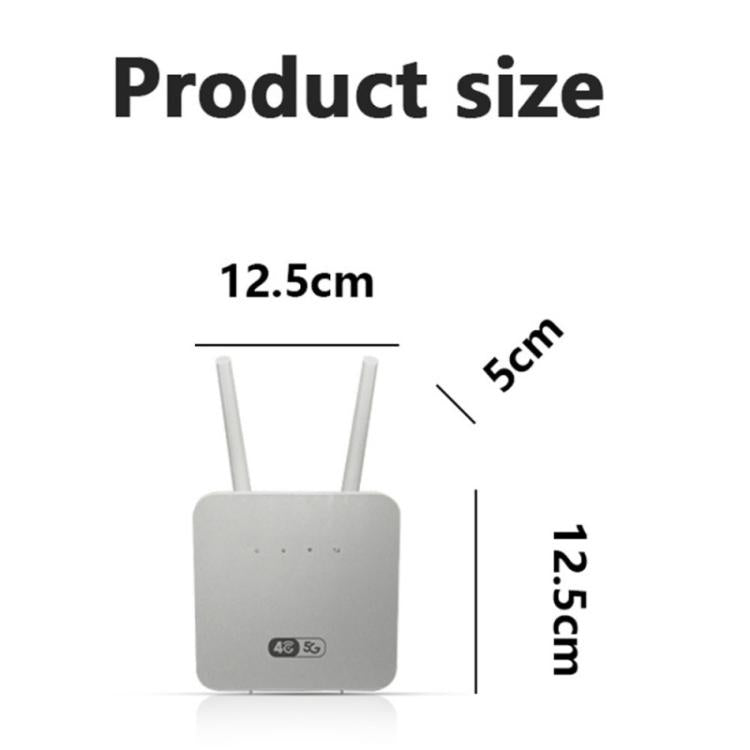 Router inalámbrico CP116-E Eurasian Edition con ranura para tarjeta SIM y puerto único, 4G LTE, CPE, 300 Mbps., US Plug, EU Plug, UK Plug