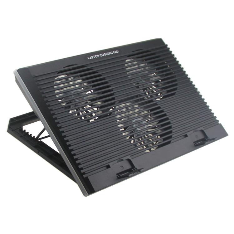 Base de refrigeración CP253 para portátiles con 3 ventiladores RGB y altura ajustable., CP253