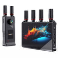 VRRIIS 085 P con pantalla LCD, resolución HD 1080p y alcance de 400 m. Kit de transmisor y receptor de vídeo inalámbrico., US Plug, EU Plug, UK Plug, AU Plug