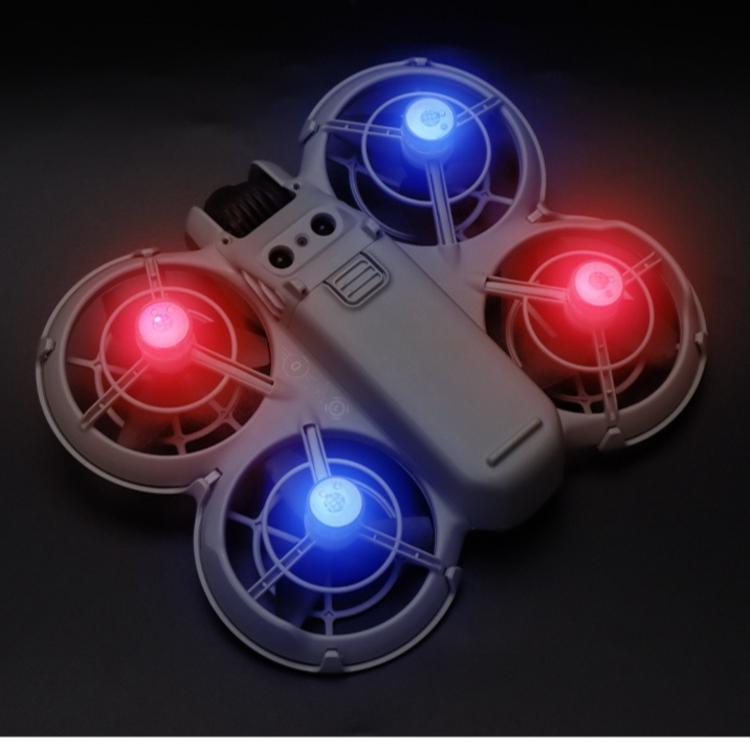 Linterna LED de colores fríos para DJI Neo 2 DJ-64 Mini Night Flight, 2pcs, 4pcs