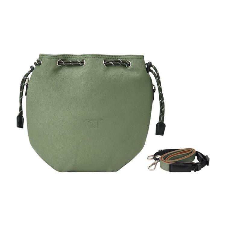 Bolsa bandolera de cuero impermeable de gran capacidad DJ-65 con cordón ajustable, For DJI Neo 2 / Neo