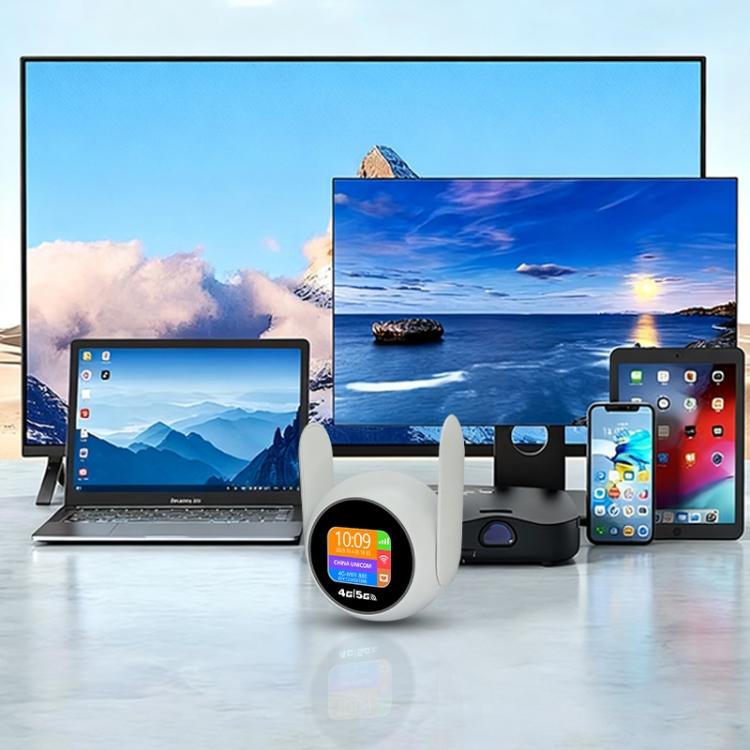 Repetidor inalámbrico portátil 4G WiFi6 Q50-E con ranura para tarjeta Nano SIM (versión Eurasia), US Plug, EU Plug