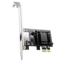 Tarjeta de red PCIeX1 Realtek 8126 de un solo puerto, alta velocidad 5.0G y sin disco, Realtek 8126
