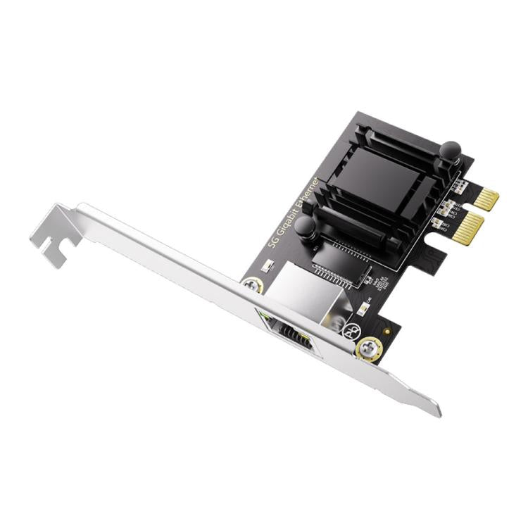 Tarjeta de red PCIeX1 Realtek 8126 de un solo puerto, alta velocidad 5.0G y sin disco, Realtek 8126