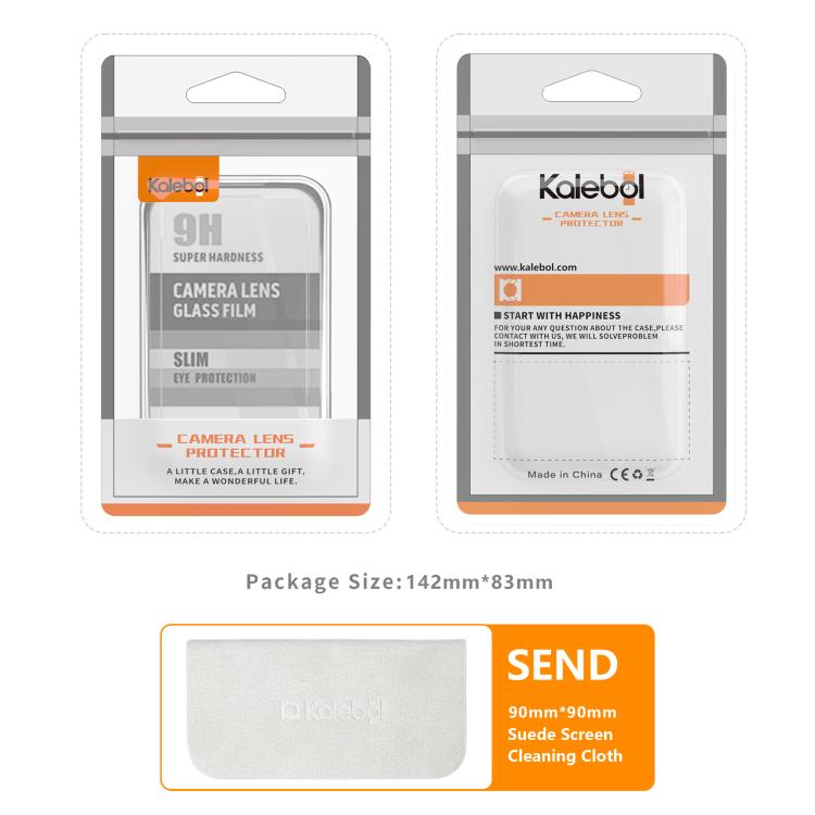 Adhesivo protector para la cámara y el control táctil de la isla dinámica Kalebol, For iPhone 17 Series