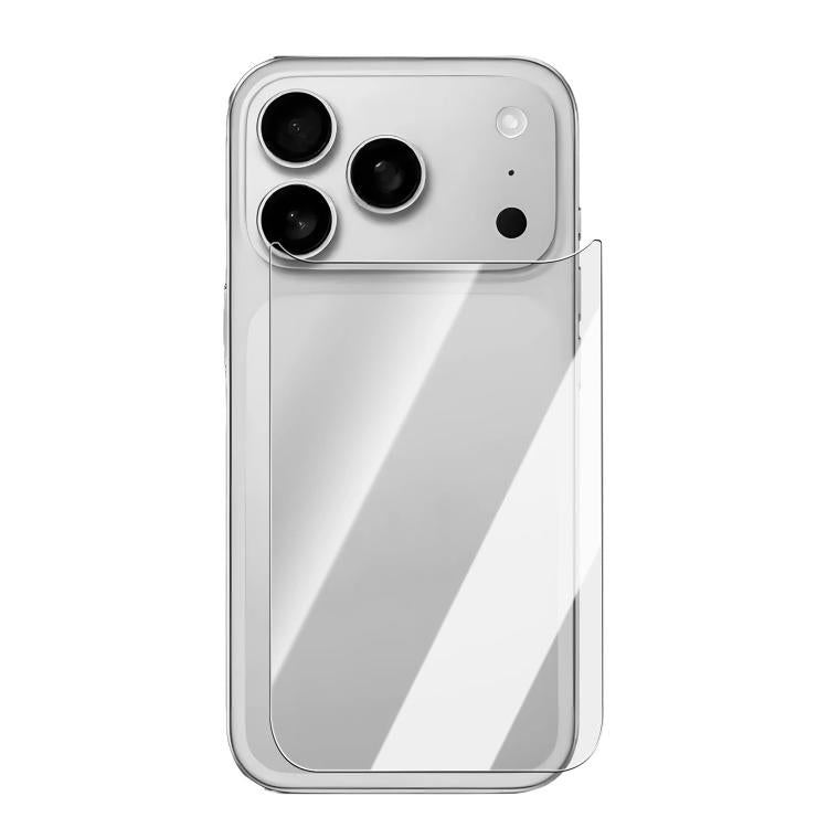 Protector de pantalla trasero de vidrio templado transparente HD resistente a los arañazos con dureza 9H de Kalebol., For iPhone 17 Pro Max, For iPhone 17 Pro, For iPhone 17, For iPhone Air