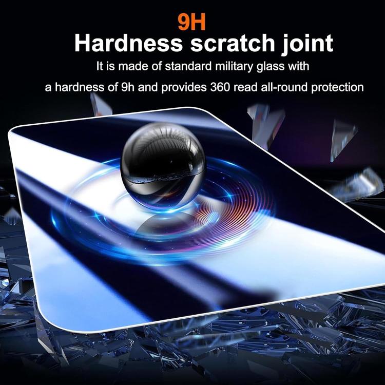 Protector de pantalla trasero de cristal templado Kalebol, resistente a los arañazos, HD transparente., For iPhone 17 Pro Max, For iPhone 17 Pro