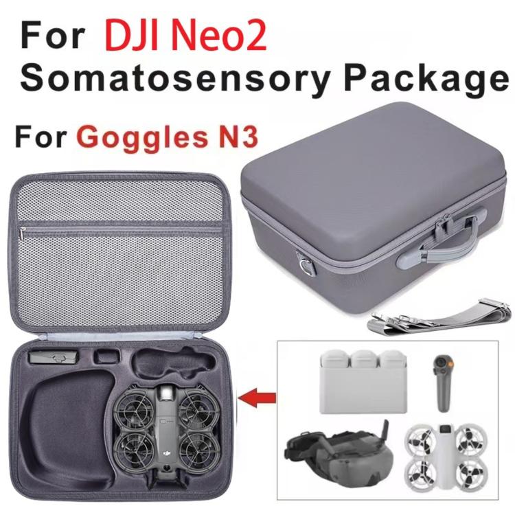 Bolso de hombro portátil e impermeable con sensor de movimiento para drones, For DJI Neo 2