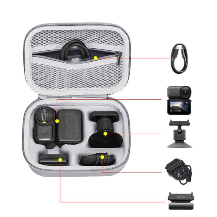 Bolsa de almacenamiento portátil para cámara de acción, For DJI Osmo Nano