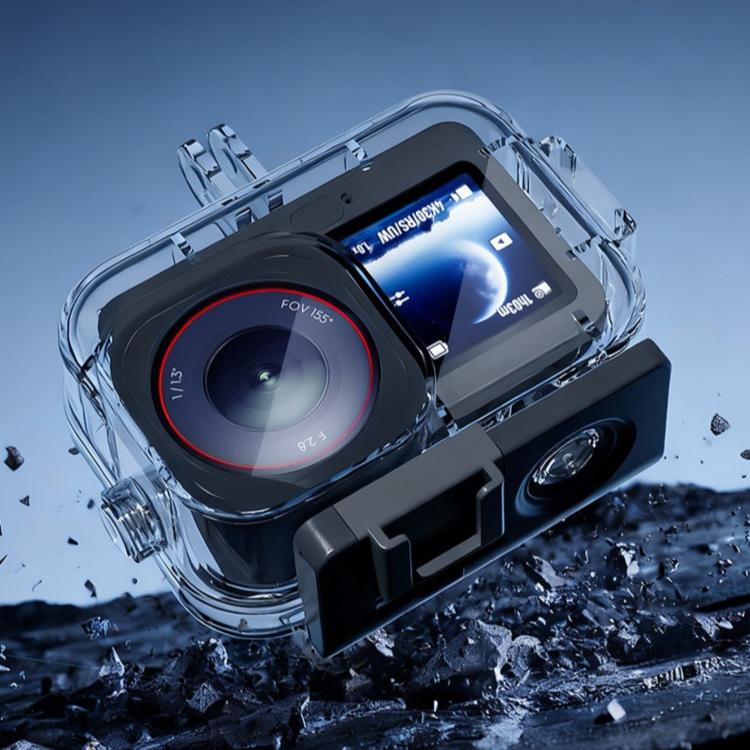 Carcasa impermeable para buceo con cubierta sumergible de 70 metros, For DJI Osmo Action 6 70m Underwater