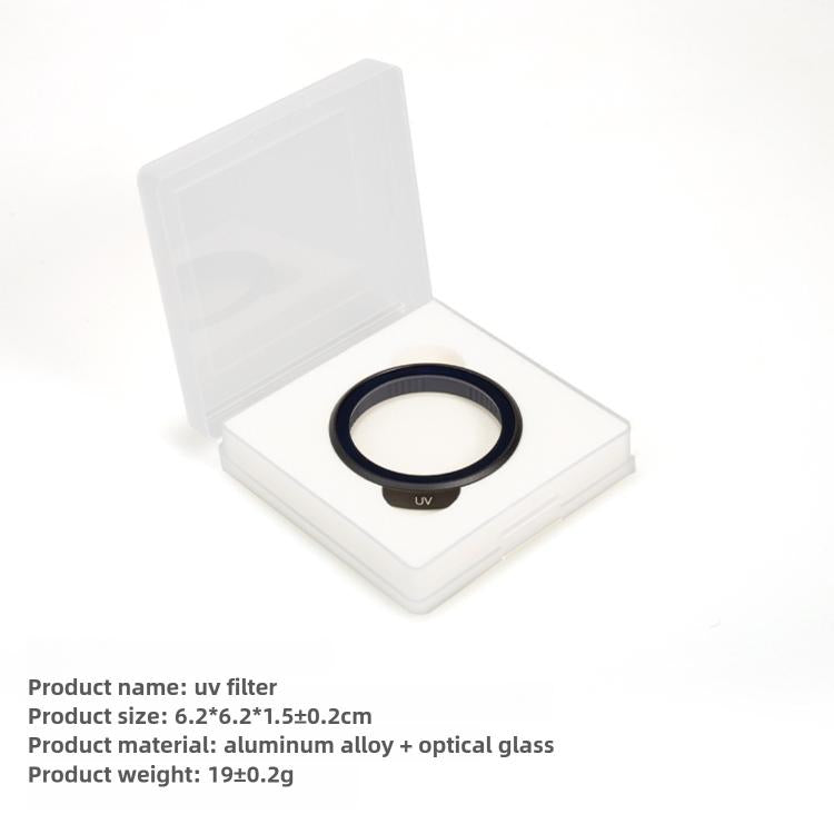 Protector de lente para DJI Osmo Action 6, UV Filter, CPL Filter, Diffusion 1/4 Filter, ND8 Filter, ND16 Filter, ND32 Filter, ND64 Filter