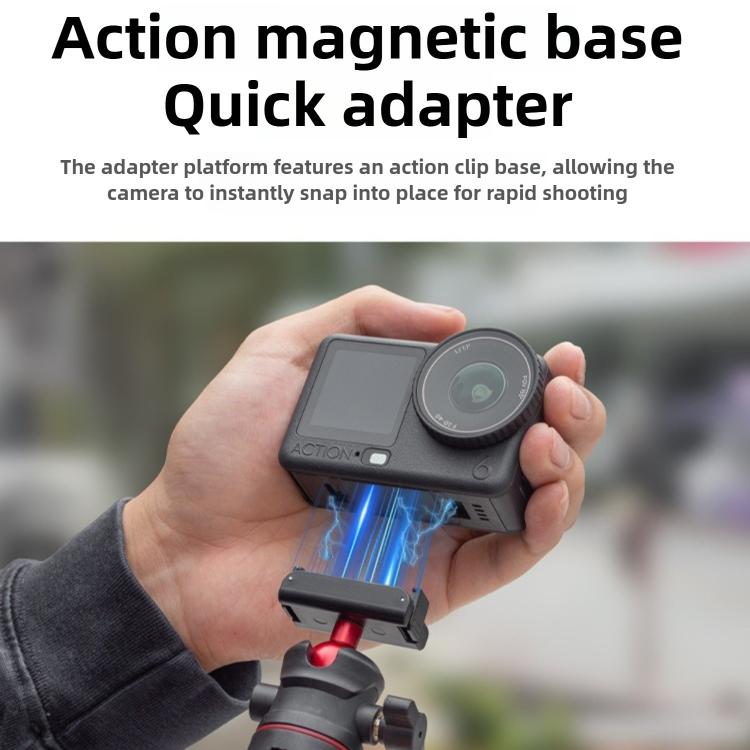Soporte magnético telescópico de mano para trípode selfie, Selfie Stick Holder
