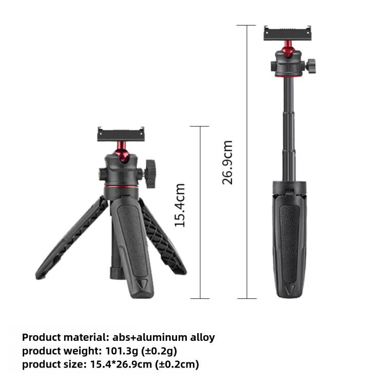 Soporte magnético telescópico de mano para trípode selfie, Selfie Stick Holder
