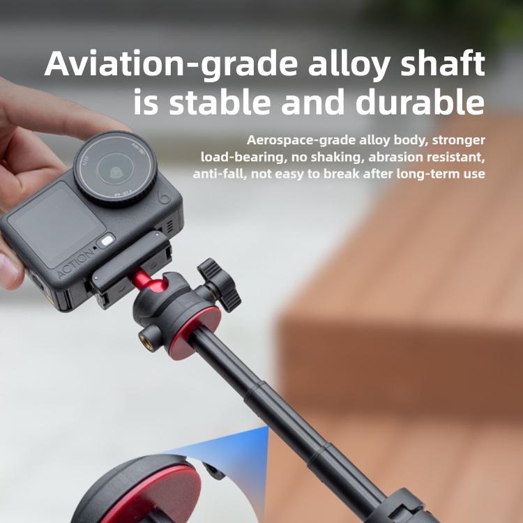 Soporte magnético telescópico de mano para trípode selfie, Selfie Stick Holder