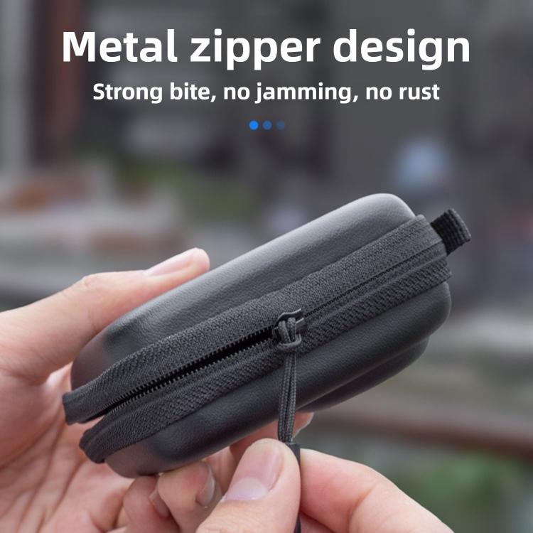 Mini bolsa de almacenamiento corporal con media cremallera, For DJI Osmo Action 6 Half-zipper