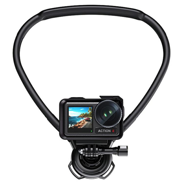 Soporte giratorio para el cuello G01 para cámaras de acción DJI, GoPro, Insta360 y otras., G01