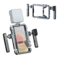 Kit de jaula estabilizadora de vídeo para smartphone de aleación de aluminio con control remoto inalámbrico JMARY MS-98, MS-98