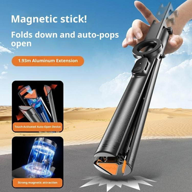 Trípode magnético portátil extensible para selfies P27-MF, P27-MF
