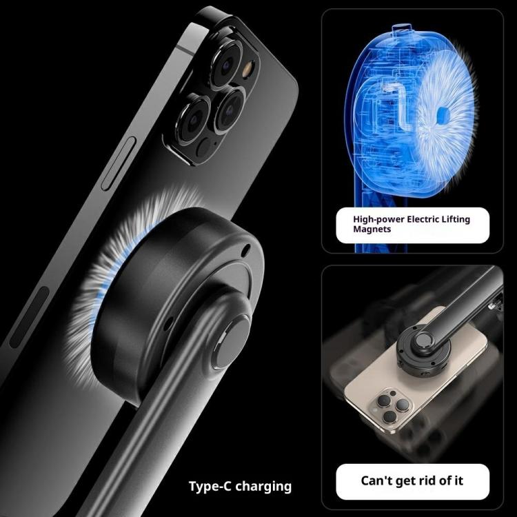 P62 para transmisión en vivo desde smartphone, monopié eléctrico extensible con ventosa y trípode Bluetooth, P62