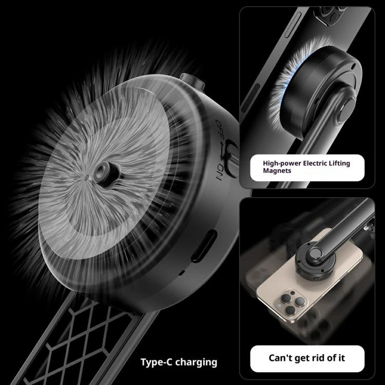 P62 para transmisión en vivo desde smartphone, monopié eléctrico extensible con ventosa y trípode Bluetooth, P62