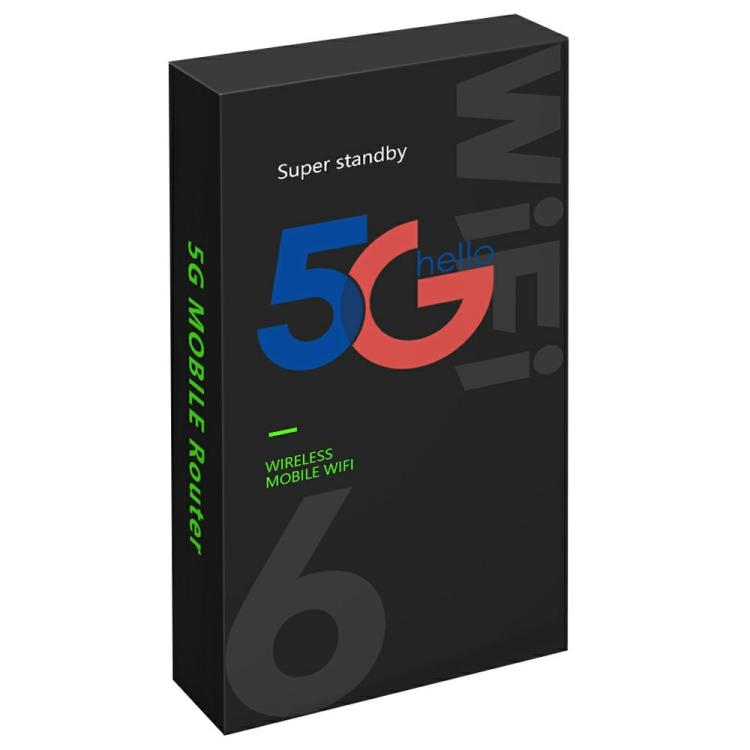 M2D-E 2.4G / 5.8G, doble banda, 600 Mbps, WiFi 6, MiFi, router portátil 5G, versión Eurasia