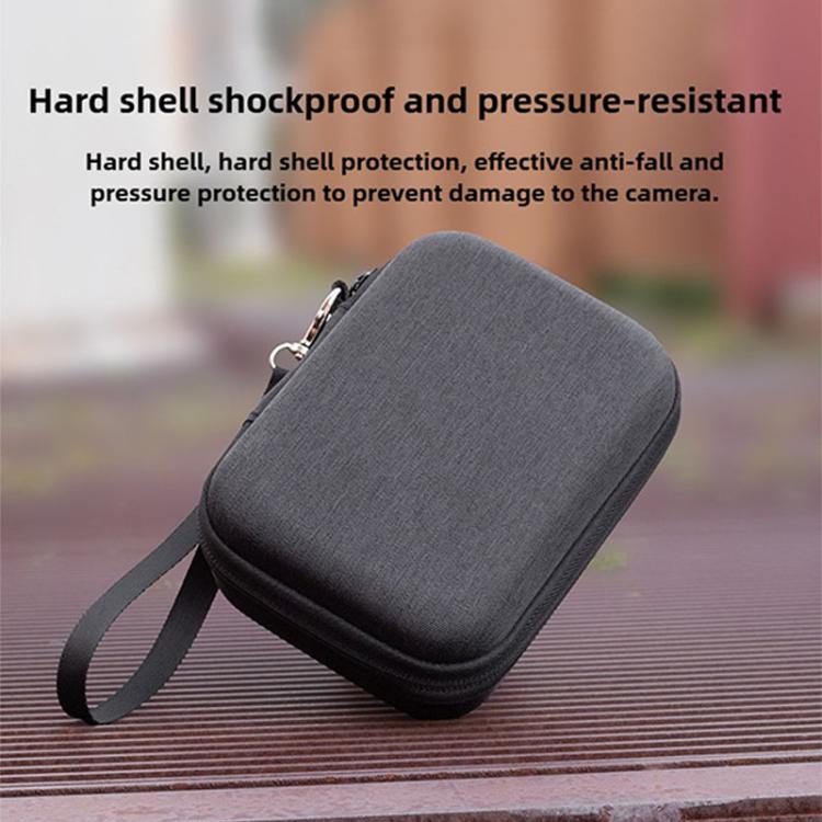 Bolsa de almacenamiento portátil para cámaras de acción con asa y correa para colgar., For DJI Osmo Action 6