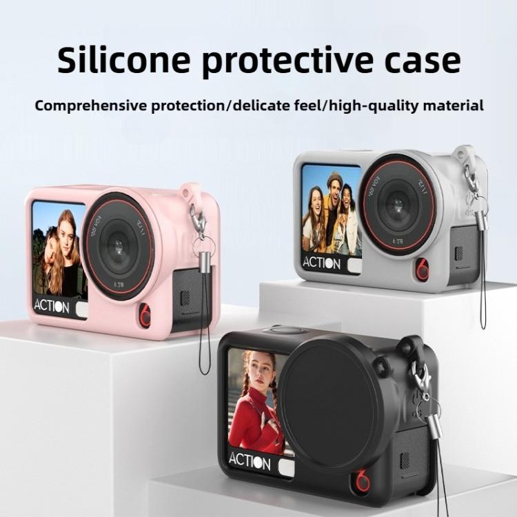 Tapa protectora de silicona para el objetivo de cámaras de acción, For DJI Osmo Action 6