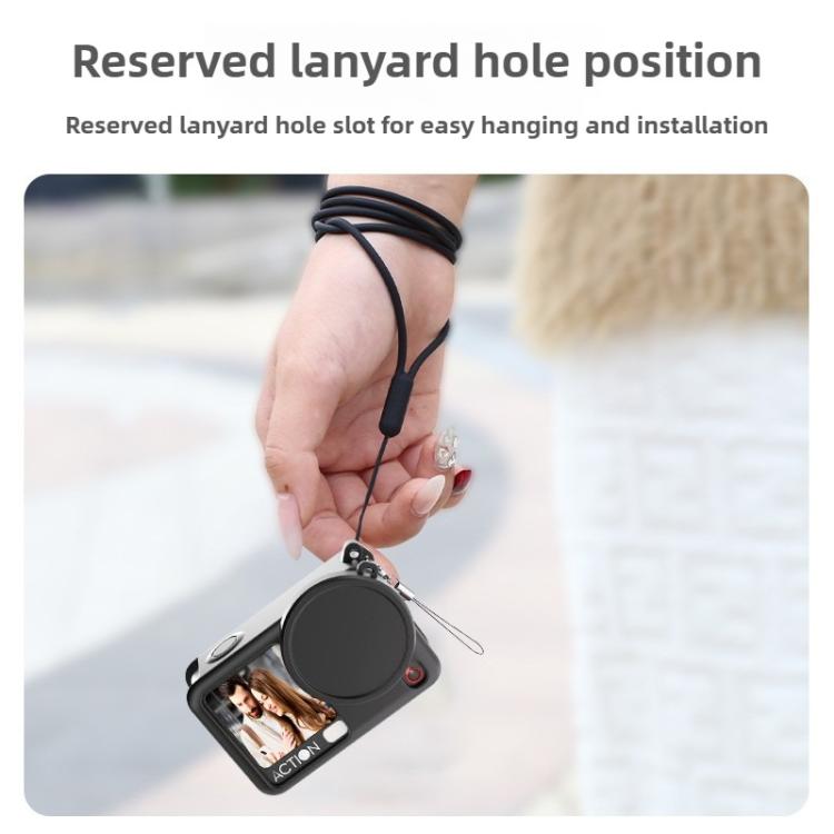 Tapa protectora de silicona para el objetivo de cámaras de acción, For DJI Osmo Action 6