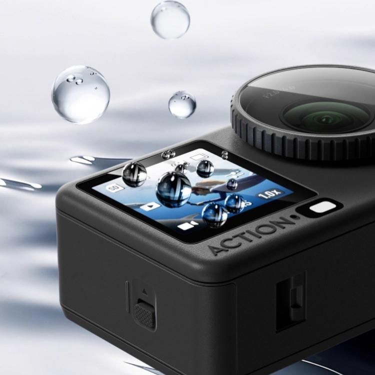 Protector de pantalla de vidrio templado curvo con lente integrado, For DJI Osmo Action 6