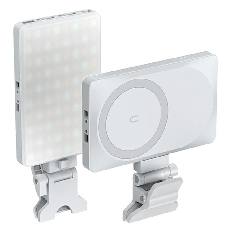V22A para teléfono, cámara, transmisión en vivo, 4W de potencia, luz LED portátil de bolsillo de 80 LED, MagSafe, luz de relleno magnética