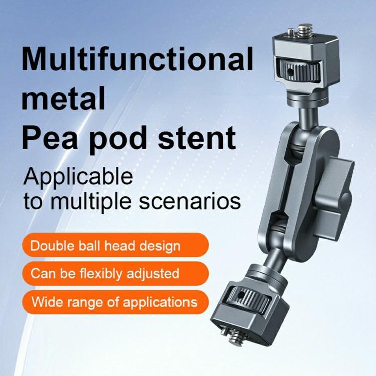 Soporte de brazo mágico ajustable de 360 grados con rótula doble y montaje antideslizante SX-Pj29 para fotografía con cámara., SX-Pj29 Dual Ball Head Mount