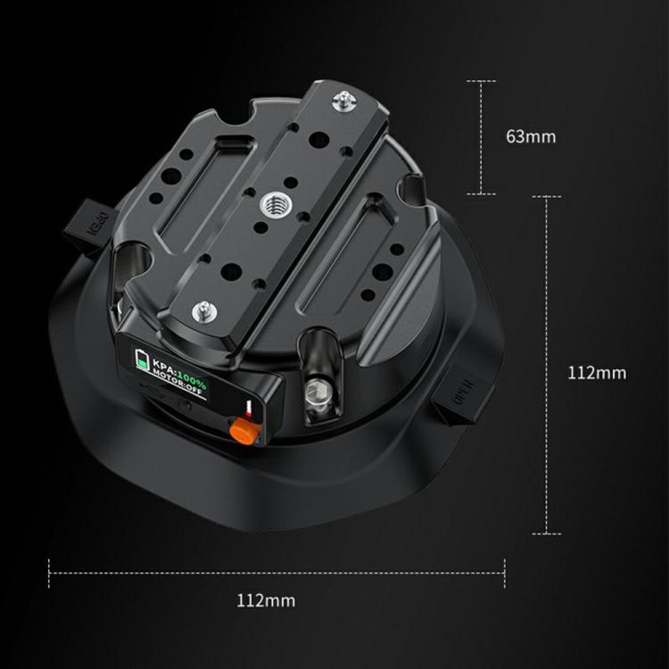 Soporte para cámara HD con pantalla digital inteligente SX-PJ01 de 4,5 pulgadas con ventosa eléctrica para cámara de acción.