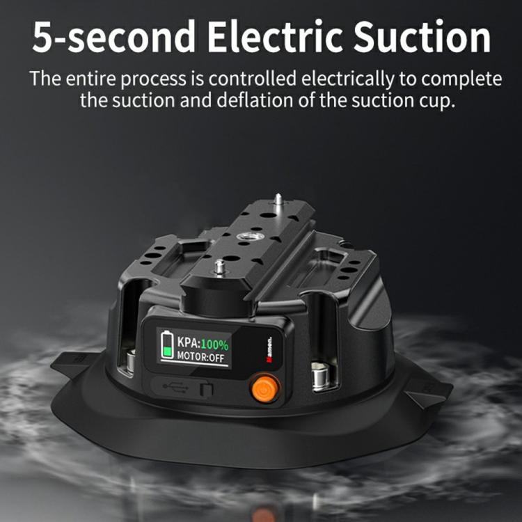 Soporte para cámara HD con pantalla digital inteligente SX-PJ01 de 4,5 pulgadas con ventosa eléctrica para cámara de acción.
