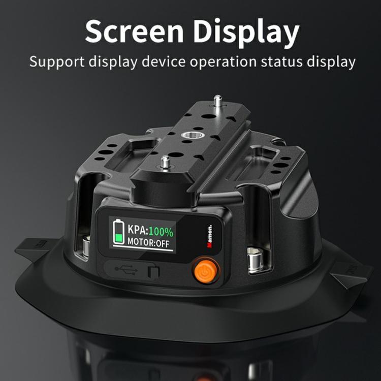 Soporte para cámara HD con pantalla digital inteligente SX-PJ01 de 4,5 pulgadas con ventosa eléctrica para cámara de acción.