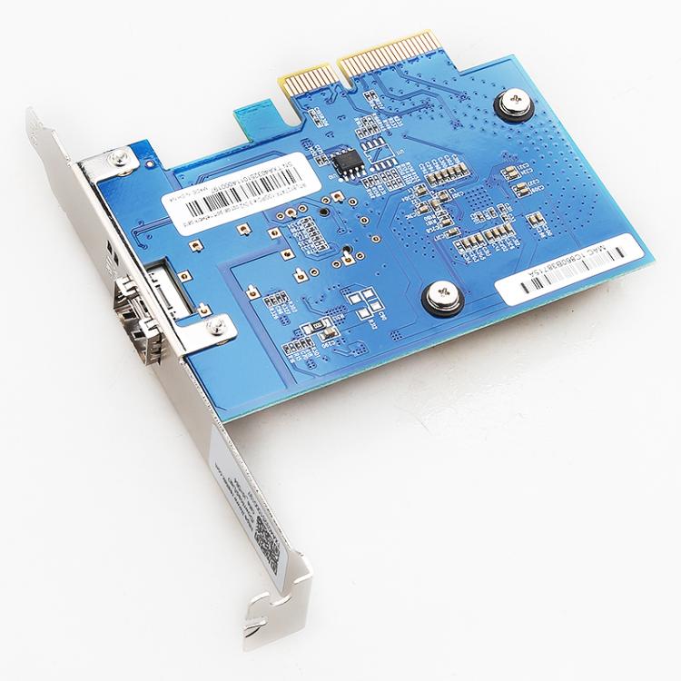 Tarjeta de red de fibra óptica de 10G de un solo puerto RT8127AF, RT8127AF