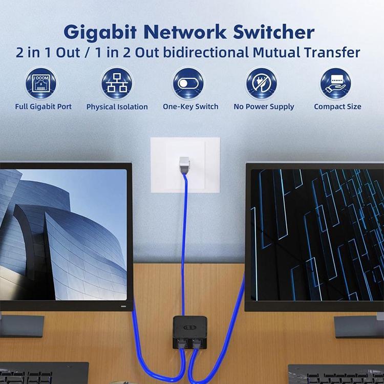 Conmutador de red Gigabit 5G/2.5G
