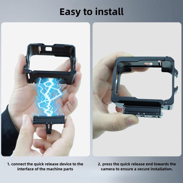 Adaptador de extensión de cámara de pulgar de liberación rápida magnética, Magnetic Quick Release Base