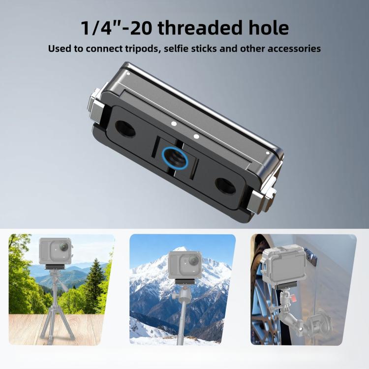 Adaptador de extensión de cámara de pulgar de liberación rápida magnética, Magnetic Quick Release Base