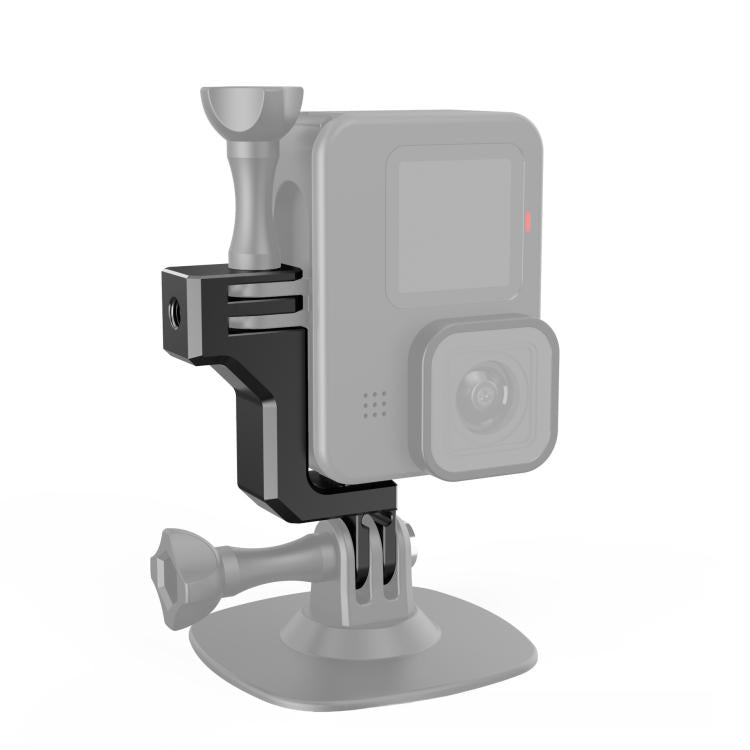 Adaptador de montaje de cámara horizontal a vertical con tornillos largos, For GoPro HERO12 Black /11 Black /10 Black /9 Black