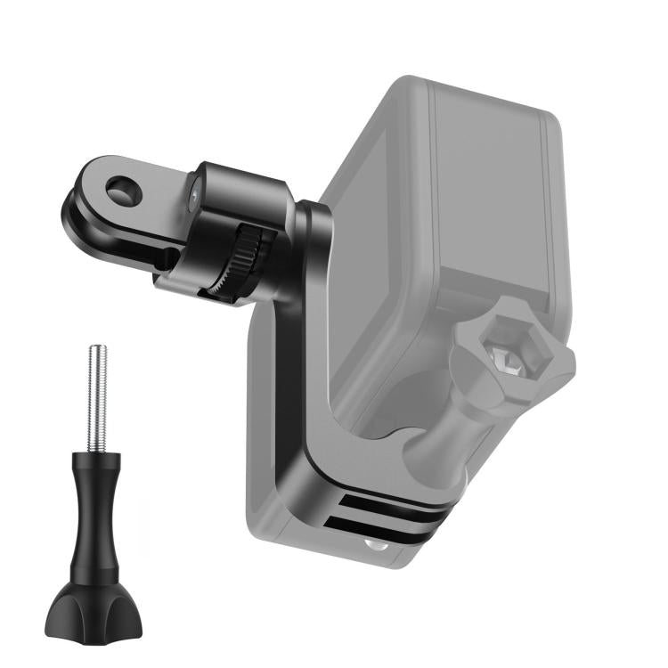 Adaptador de montaje vertical horizontal con rotación de 360° de montaje central con tornillo largo, For GoPro Action Camera