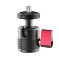 Mini base de montaje panorámica con rótula metálica y rotación de 360 grados., Metal Ball Head