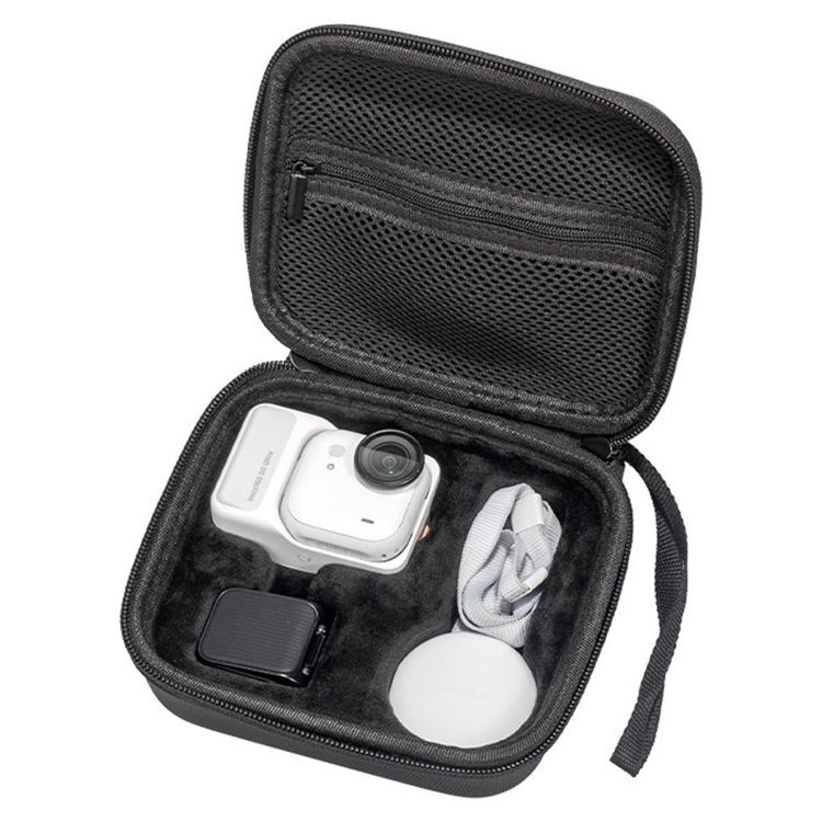 Bolsa de almacenamiento portátil para cámaras de acción con correa de mano, For Insta360 GO Ultra