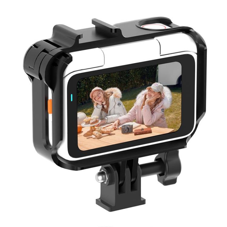 Jaula de plástico con marco expandible para cámara, For Insta360 GO Ultra