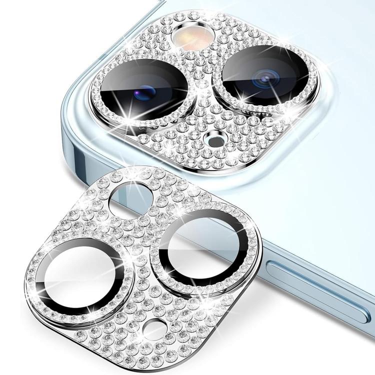 Película para lentes de cámara Kalebol All-in-One Frosted Metal Armor Diamond-Shine, For iPhone 15 Plus, For iPhone 15, For iPhone 14 Plus, For iPhone 14, For iPhone 14 Pro, For iPhone 14 Pro Max