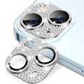 Película para lentes de cámara Kalebol All-in-One Frosted Metal Armor Diamond-Shine, For iPhone 15 Plus, For iPhone 15, For iPhone 14 Plus, For iPhone 14, For iPhone 14 Pro, For iPhone 14 Pro Max