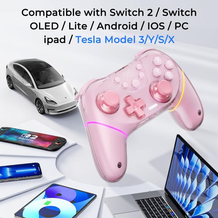 Controladores de juegos con joystick de doble efecto Hall, For Switch 2 / PC / ipad / Tesla Model 3/Y/S/X