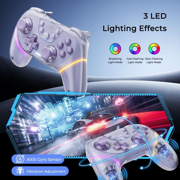 Controladores de juegos con joystick de doble efecto Hall, For Switch 2 / PC / ipad / Tesla Model 3/Y/S/X
