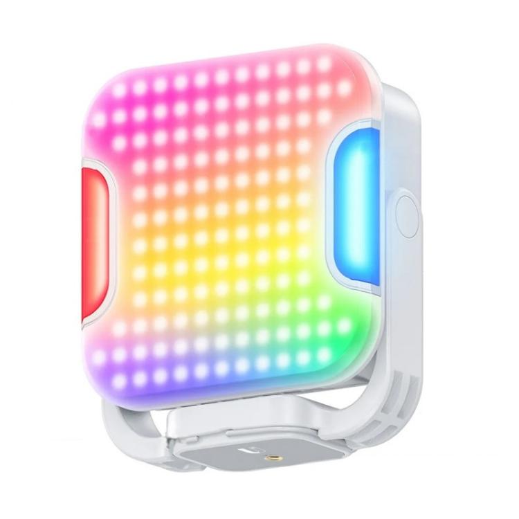 JMARY FM-428RGB Luz de relleno magnética portátil LED RGB para fotografía/videografía, FM-428RGB